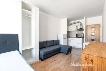 Pronájem bytu 1+kk, Hnězdenská, Troja, 12 500 Kč/měs, 25 m2