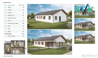 Projekt RD 4+kk v Ostrově, v lokalitě Květnová, včetně stave