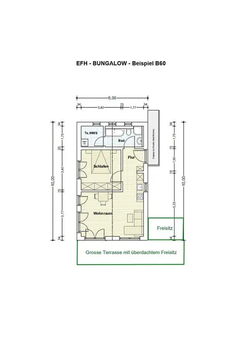 Prodej domu 59 m², pozemek 300 m², Bad Griesbach